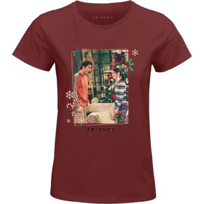 cotton division T-shirt dam, Burgundy, XL cotton division T-shirt dam, Burgundy, XL