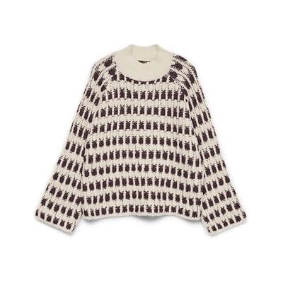 VERO MODA Vmlisa Ls highneck tröja, Björk, XL VERO MODA Vmlisa Ls highneck tröja, Björk, XL