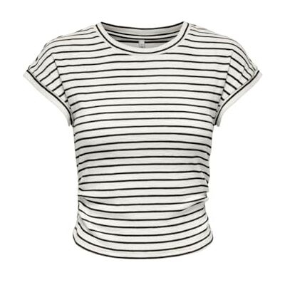 ONLY Onliben S/S O-Neck Glitter Top JRS, Molndansare, L ONLY Onliben S/S O-Neck Glitter Top JRS, Molndansare, L