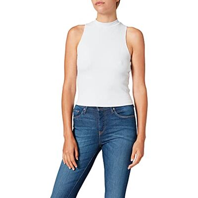 NA-KD dam Ribbad Jersey Topp Skjorta NA-KD dam Ribbad Jersey Topp Skjorta