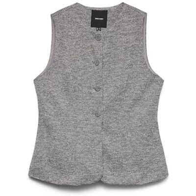 VERO MODA Vmberlin Sl Waistcoat Noos, svart, M VERO MODA Vmberlin Sl Waistcoat Noos, svart, M
