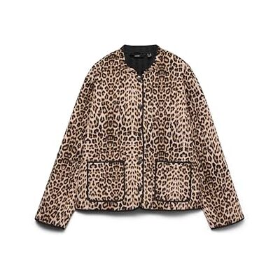 VERO MODA kvinnlig quiltad jacka VMCLARA jacka, rugby tan, XL VERO MODA kvinnlig quiltad jacka VMCLARA jacka, rugby tan, XL