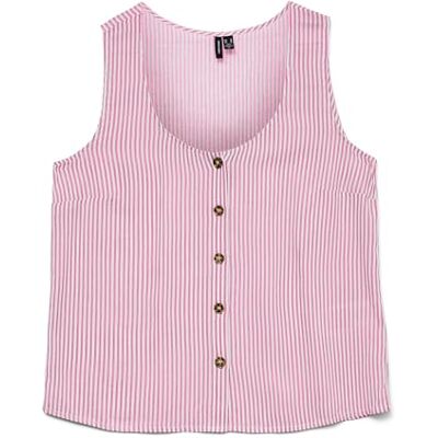 VERO MODA Vmbumpy Sl Shirt WVN Ga Noos, godis, M VERO MODA Vmbumpy Sl Shirt WVN Ga Noos, godis, M