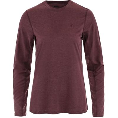 Fjällräven dam Abisko Day Hike LS T-shirt, port, S, Port, S Fjällräven dam Abisko Day Hike LS T-shirt, port, S, Port, S