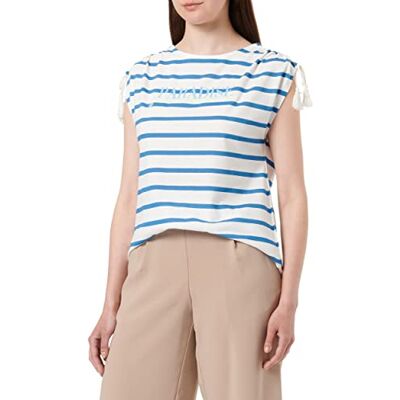 Springfield T-shirt, Gul/Pistage, S Springfield T-shirt, Gul/Pistage, S