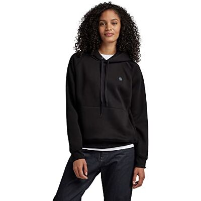 G-STAR RAW , Dam Premium Core 2.0 huvtröja, Dk svart, S G-STAR RAW , Dam Premium Core 2.0 huvtröja, Dk svart, S