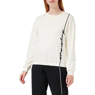 Giorgio Armani dam signaturlogotyp fransk terry tröja sweatshirt, Iso, L Giorgio Armani dam signaturlogotyp fransk terry tröja sweatshirt, Iso, L