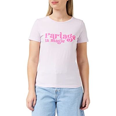 ICHI dam T-shirt, 133820/lavendel dimma, XL ICHI dam T-shirt, 133820/lavendel dimma, XL