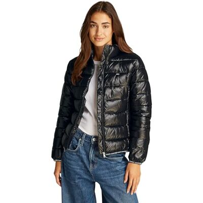 Tommy Jeans dam TJW ESSENTIAL TEAPE JACKA EXT DW0DW19312 pufferjacka, svart (svart), XL, svart (svart), XL Tommy Jeans dam TJW ESSENTIAL TEAPE JACKA EXT DW0DW19312 pufferjacka, svart (svart), XL, svart (svart), XL