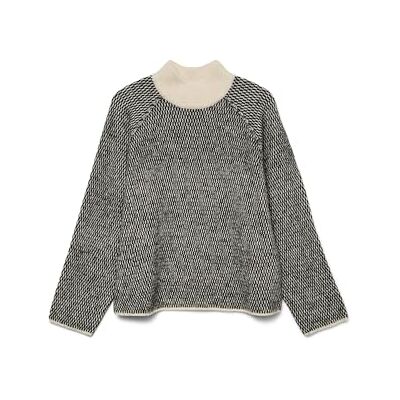 VERO MODA Vmfelize Ls High Neck Pullover Boo, Björk, XL VERO MODA Vmfelize Ls High Neck Pullover Boo, Björk, XL