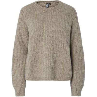 PIECES Damer Pccleo Ls O-hals Chunky Knit Noos Bc PIECES Damer Pccleo Ls O-hals Chunky Knit Noos Bc