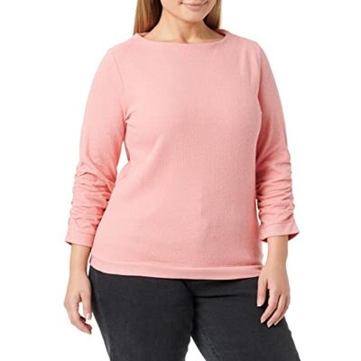 TOM TAILOR Denim Damer Tröja med ärm 1034290, 15121 Peach Pink, M TOM TAILOR Denim Damer Tröja med ärm 1034290, 15121 Peach Pink, M