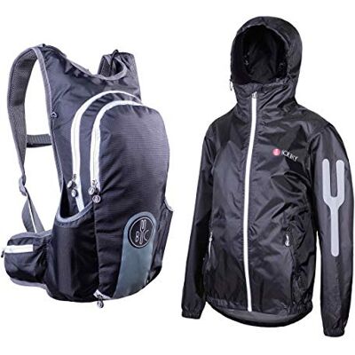 BYC FOR.BICY For.Bicy dam jacpack M ryggsäck och jacka Svart/slottskena Medium BYC FOR.BICY For.Bicy dam jacpack M ryggsäck och jacka Svart/slottskena Medium