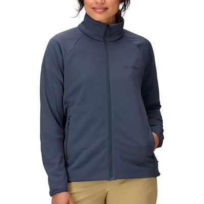 MARMOT Kvinnor Wm'S Leconte Fleece Jacket, Varm Fleecejacka, Jacka Med Hel Dragkedja, Andningsbar, Vindavvisande Kroppsvärmare, Packbar, För Vandring Och Skidåkning, Thunderhead, M MARMOT Kvinnor Wm'S Leconte Fleece Jacket, Varm Fleecejacka, Jacka Med Hel Dragkedja, Andningsbar, Vindavvisande Kroppsvärmare, Packbar, För Vandring Och Skidåkning, Thunderhead, M