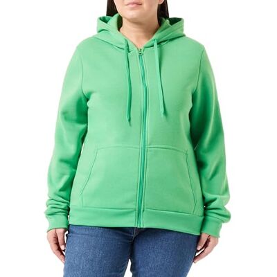 UCY Snygg huvtröja för kvinnor med dragkedja polyester saftige grön storlek XL, Juicy Green, XL UCY Snygg huvtröja för kvinnor med dragkedja polyester saftige grön storlek XL, Juicy Green, XL