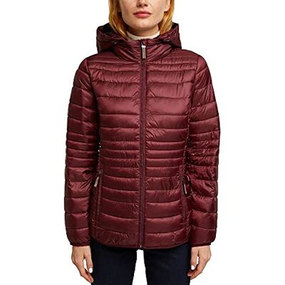 ESPRIT Quiltad jacka med 3M™ Thinsulate™, 600/Bordeaux röd, M ESPRIT Quiltad jacka med 3M™ Thinsulate™, 600/Bordeaux röd, M