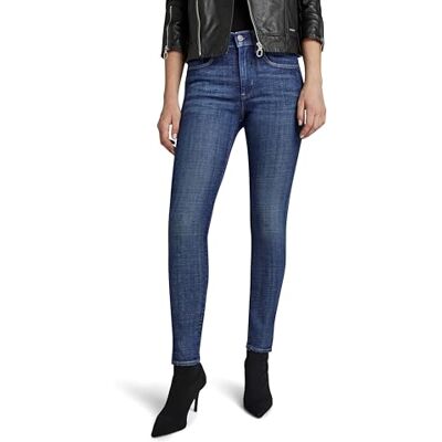 G-STAR RAW Lhana Skinny Split, Blå (Faded Blue Copen D24356-d441-g318), 26W x 28L G-STAR RAW Lhana Skinny Split, Blå (Faded Blue Copen D24356-d441-g318), 26W x 28L