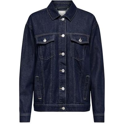 ONLY Carmakoma Carocean L/S Oversize JKT DNM Noos, mörkblå denim, Numeric_42, Mörkblå denim, 42 ONLY Carmakoma Carocean L/S Oversize JKT DNM Noos, mörkblå denim, Numeric_42, Mörkblå denim, 42