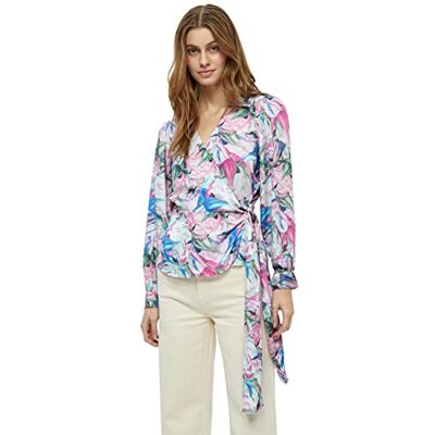 Minus Dam Mercy Wrap Blus 1, Super Rosa Tryck, 12, Superrosa tryck, 38 SE Minus Dam Mercy Wrap Blus 1, Super Rosa Tryck, 12, Superrosa tryck, 38 SE