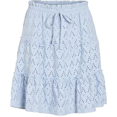 Vila Viamalina Hw kort kjol/Pb, Kentucky Blå, XS Vila Viamalina Hw kort kjol/Pb, Kentucky Blå, XS