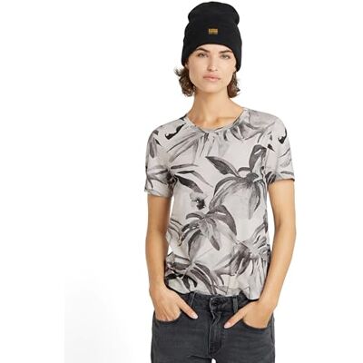 G-STAR RAW Palmträd ao r t wmn, Flerfärgad (Antarctica Watertexture Palm D24725-c565-g636), S G-STAR RAW Palmträd ao r t wmn, Flerfärgad (Antarctica Watertexture Palm D24725-c565-g636), S