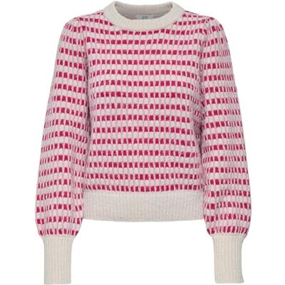 JDY sigrid Life L/S On Puff Pull KNT Noos, Cement, XS JDY sigrid Life L/S On Puff Pull KNT Noos, Cement, XS