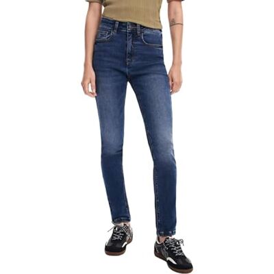 Desigual Denim_Amanda, 5053 denim mediumtvätt, 40, blå, 40 Desigual Denim_Amanda, 5053 denim mediumtvätt, 40, blå, 40