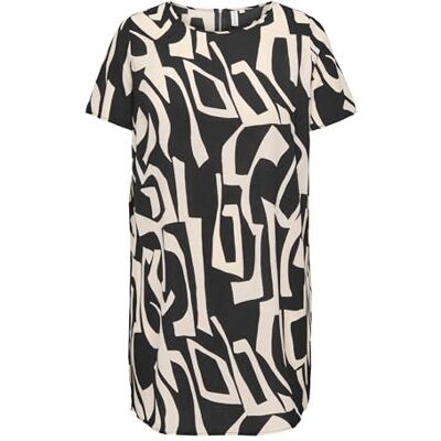 ONLY Carmakoma Carlux Life Ss Tunic Dress WVN Noos, svart, 46 ONLY Carmakoma Carlux Life Ss Tunic Dress WVN Noos, svart, 46
