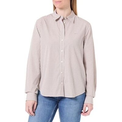 GANT dam Reg Poplin Gingham Shirt Blus GANT dam Reg Poplin Gingham Shirt Blus