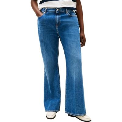 Tommy Hilfiger kvinnors CRV DNM FLO Bootcut RW WW0WW47236 Bootcut, denim (Flo), 50, Denim (Flo), 50W Tommy Hilfiger kvinnors CRV DNM FLO Bootcut RW WW0WW47236 Bootcut, denim (Flo), 50, Denim (Flo), 50W