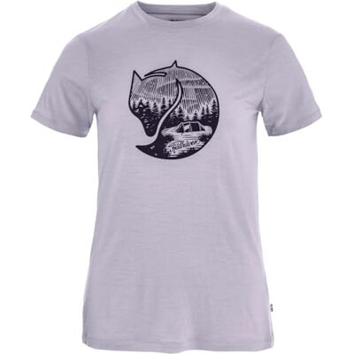Fjällräven Abisko ull Fox SS T-shirt, lavendel Mist – mörk marinblå, XXS, Lavendel mist – mörk marinblå, XXS Fjällräven Abisko ull Fox SS T-shirt, lavendel Mist – mörk marinblå, XXS, Lavendel mist – mörk marinblå, XXS