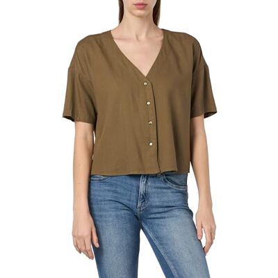 VERO MODA VMJESMILO 2/4 skjorta WVN GA NOOS, kapsyler, M VERO MODA VMJESMILO 2/4 skjorta WVN GA NOOS, kapsyler, M