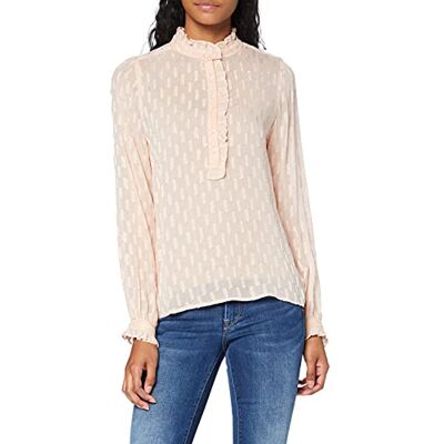 SPARKZ COPENHAGEN Vilma Blus för kvinnor, Rosa (pärla 596), XS SPARKZ COPENHAGEN Vilma Blus för kvinnor, Rosa (pärla 596), XS