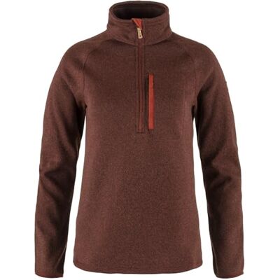 Fjällräven Fjallraven dam Övik fleecejacka höstlöv halv dragkedja Fjällräven Fjallraven dam Övik fleecejacka höstlöv halv dragkedja