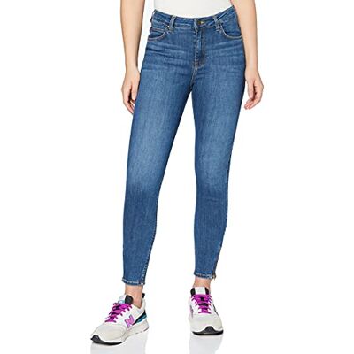 Lee Scarlett höga jeans för kvinnor, Mitt-foster, 25W x 31L Lee Scarlett höga jeans för kvinnor, Mitt-foster, 25W x 31L