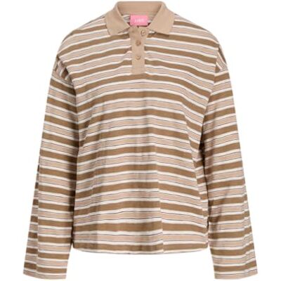 JACK & JONES Jxnaja LS Polo T-shirt Jrs, Cornstalk, L Dam, Cornstalk, L JACK & JONES Jxnaja LS Polo T-shirt Jrs, Cornstalk, L Dam, Cornstalk, L