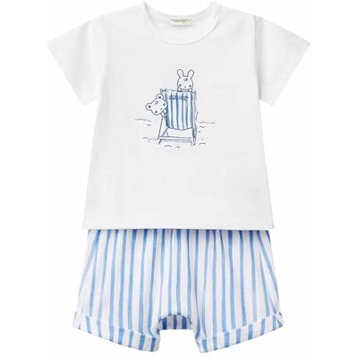 United Comp(T-Shirt+Short), Vit, 62 United Comp(T-Shirt+Short), Vit, 62