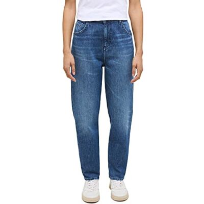 MUSTANG Damjeans byxor Charlotte Tapered, Medelblå 582, 31W / 32L MUSTANG Damjeans byxor Charlotte Tapered, Medelblå 582, 31W / 32L