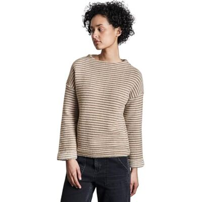 Street One Randig skjorta, Honey Sand, 44 Street One Randig skjorta, Honey Sand, 44