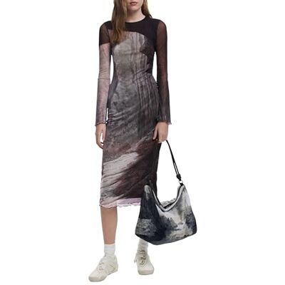 Desigual Vest_Abyss_LACROI, 6044 Mörkbrun, S, Brun, S Desigual Vest_Abyss_LACROI, 6044 Mörkbrun, S, Brun, S