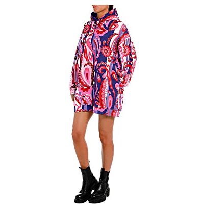 Replay Dam W9798C klänning, 020 flerfärgad, S, 020 Multicolor, S Replay Dam W9798C klänning, 020 flerfärgad, S, 020 Multicolor, S