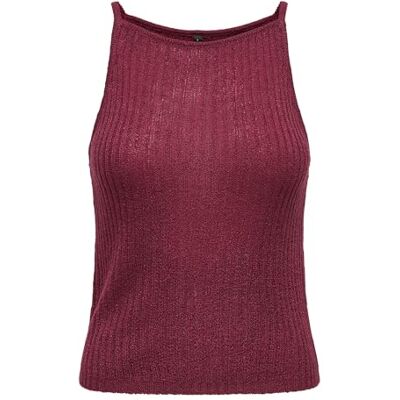 ONLY Onlmiami Sl Strap Top Cc KNT, Rubinvin, S ONLY Onlmiami Sl Strap Top Cc KNT, Rubinvin, S