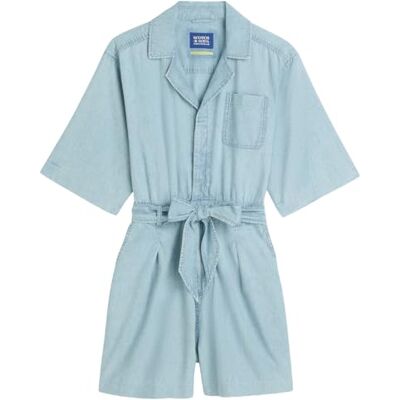 Scotch & Soda dam Denim Playsuit Jumpsuit Scotch & Soda dam Denim Playsuit Jumpsuit