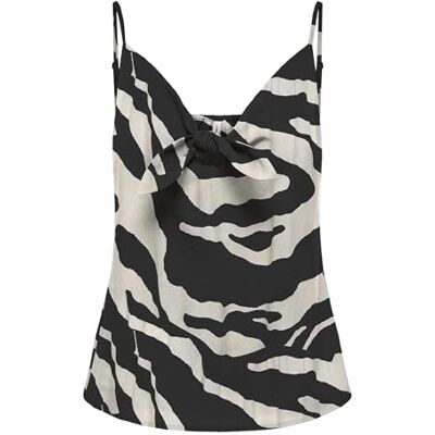 ONLY Onlnova Life Elite Jules Singlet AOP, svart, XL ONLY Onlnova Life Elite Jules Singlet AOP, svart, XL