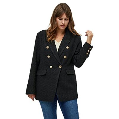 Peppercorn dam Georgette Curve Blazer höst kostymer och kavajer Storlek 18, 9000 svart, 9000 Svart, 44 stor Peppercorn dam Georgette Curve Blazer höst kostymer och kavajer Storlek 18, 9000 svart, 9000 Svart, 44 stor