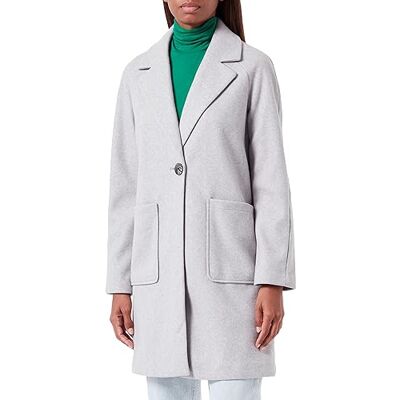 ONLY Dam Kappa Life Coat OTW NOOS kappa, Steeple Gray/Melange, XXL, Steeple Gray/Detail:MELANGE, XXL ONLY Dam Kappa Life Coat OTW NOOS kappa, Steeple Gray/Melange, XXL, Steeple Gray/Detail:MELANGE, XXL