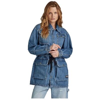 G-STAR RAW Modulär Utility-jacka, Blå (faded cliffside blue D24346-D536-G326), XS G-STAR RAW Modulär Utility-jacka, Blå (faded cliffside blue D24346-D536-G326), XS