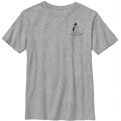 Disney Nalle Puh Vintage Line Eyore Boy's Crew Tee Athletic Heather, X-Small, Atletisk ljung, XS Disney Nalle Puh Vintage Line Eyore Boy's Crew Tee Athletic Heather, X-Small, Atletisk ljung, XS