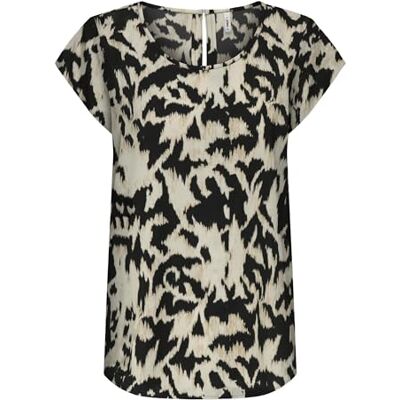 ONLY Onlnova Life Elite S/S Top, svart, L ONLY Onlnova Life Elite S/S Top, svart, L