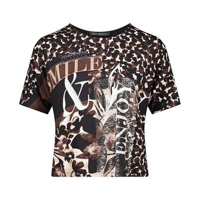 Betty Barclay 2598/1481 T-shirt, brun/beige, 38 dam, Brun/beige, 36 Betty Barclay 2598/1481 T-shirt, brun/beige, 38 dam, Brun/beige, 36